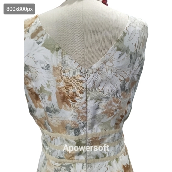 SCARLETTE Fit & Flare Floral dress size 16 - Picture 4 of 6